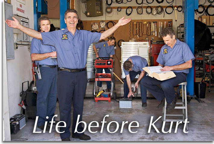 Life before Kurt, Haik doing everything